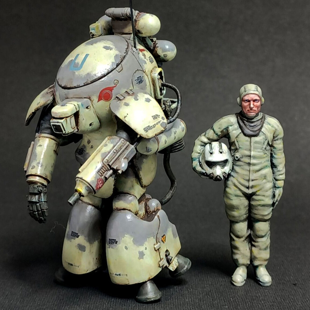 Model Kit Metal Slug - 1/35 火星パイロット、メカ、レジンモデルフィギュア、GK、SFテーマ、未組立・未塗装キット