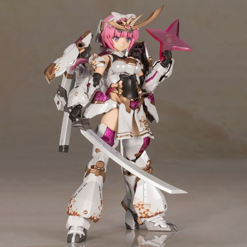 Model Kit Mecha Girl - コトブキヤオリジナルモデルキット メカガールシリーズ。 マガツキ・ハウテン＆マガツキ（キッカ）アクションフィギュア玩具