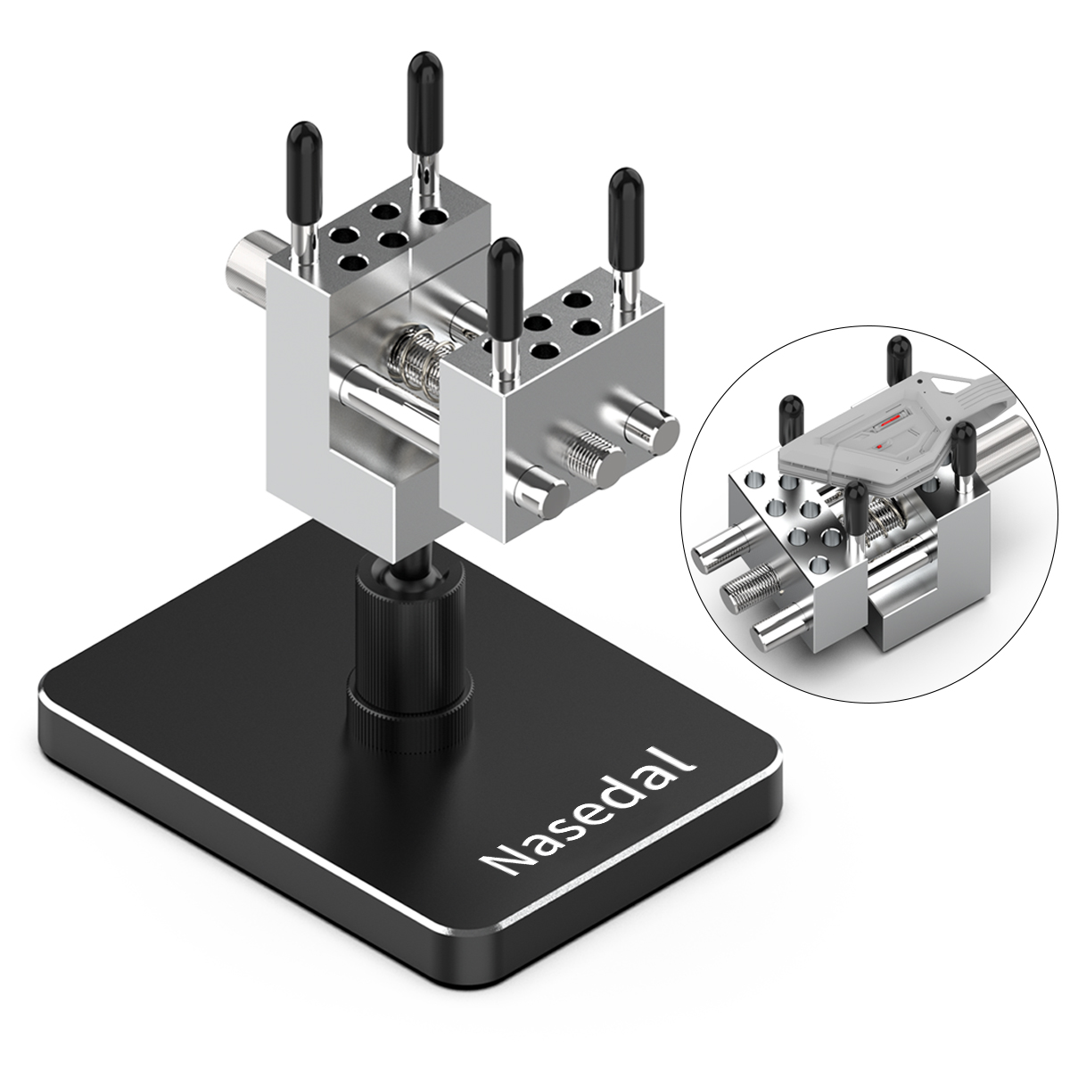 Model Kit Vise - Nasedal 2in1 ミニポータブルテーブル万力ガンダムミリタリーモデル構築精密クランプスケールモデル固定ツール DIY アクセサリー