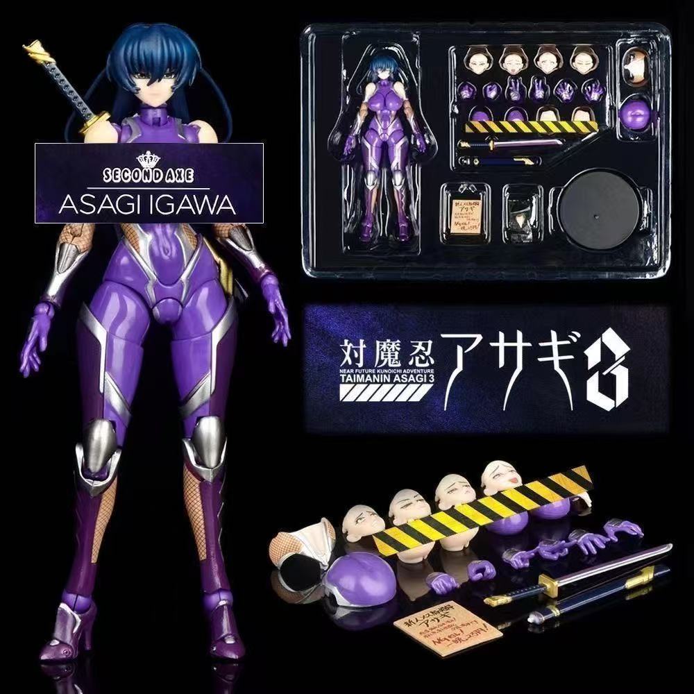 Model Kit Mecha Girl - 国内在庫あり N社 セクシーデーモンニンジャ アサヘイ・イカワ アサヘイ ジョイント式