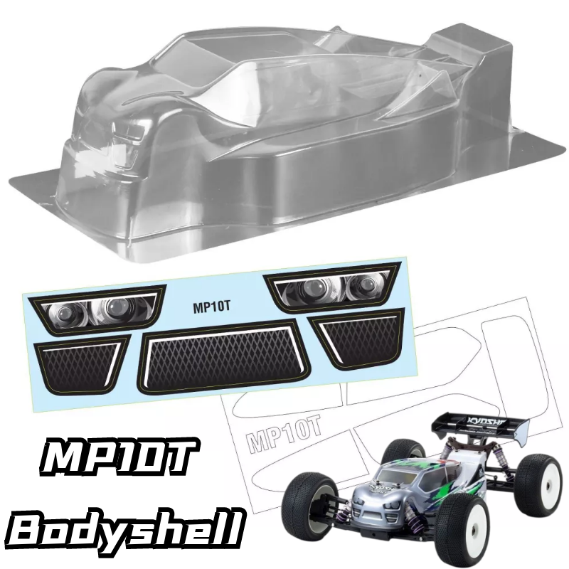 Tamiya Model Paint Set - ステッカー付きオフロードバギー厚,1/8 rc,kyosho,1/8 mp10t,1.0mm