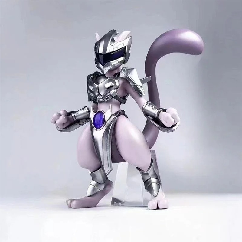 Model Kit Rayquaza - 11 センチメートルポケモンフィギュアミュウツーアニメフィギュア鋼ミュウツークール置物 Pvc 像モデル装飾おもちゃ子供のためのギフトコレクション