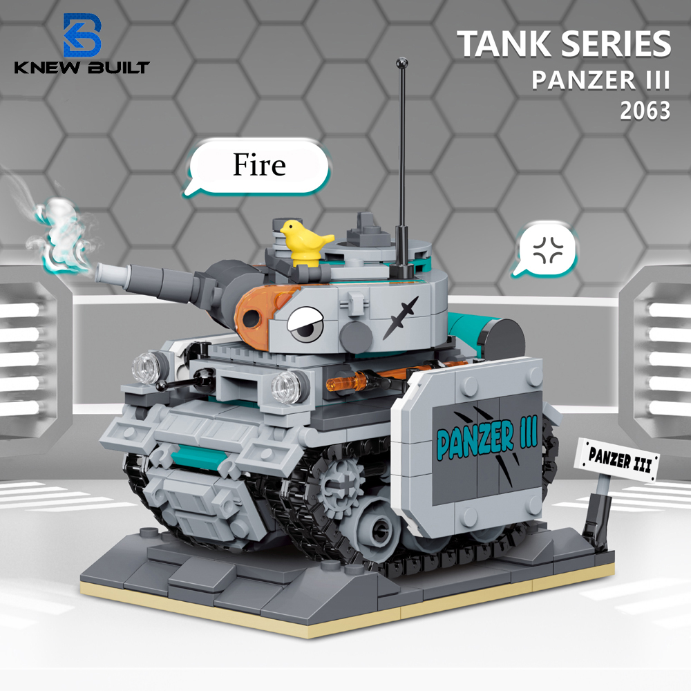 Model Kit Metal Slug - 子供、教育用レンガ、軍用モデル、建設セット、子供向け学習玩具用の固定ミニタンクビルディングブロック
