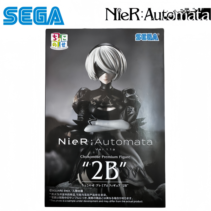 Model Kit Nier Automata - セガ在庫ありオリジナルボックスガレージキットモデルチョコノセプレミアムニーアオートマタ2Bヨルハ2号タイプBアニメキャラクターアクションフィギュア