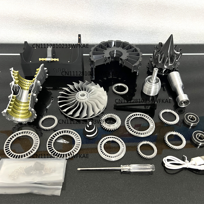 TR900航空機ターボファンエンジンモデルキットDIYジェッ - Model Kit Jet Engine のレビューと価格