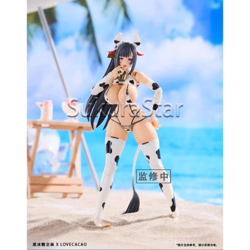 【在庫あり】ミルキーホワイトソース カウガール 1/12スケ - Model Kit Mecha Girl のレビューと価格