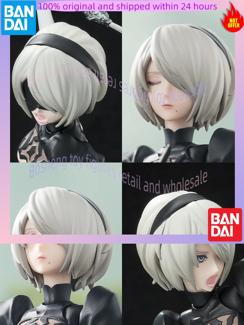 在庫あり バンダイ純正箱入り SHF ニーア オートマタ 2 - Model Kit Nier Automata のレビューと価格