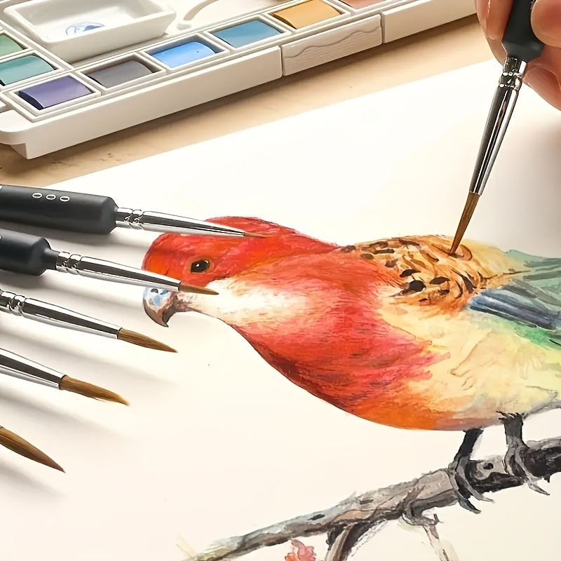 11本入りペイントブラシセット プロフェッショナルペイントブ - Model Kit Acrylic Paint のレビューと価格