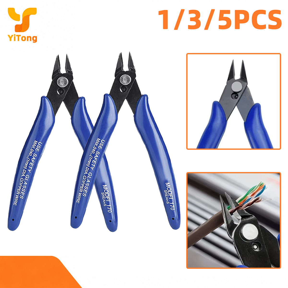 Yitong 1/3/5 個サイドカッティングプライヤーワイ - Model Kit Clipper のレビューと価格