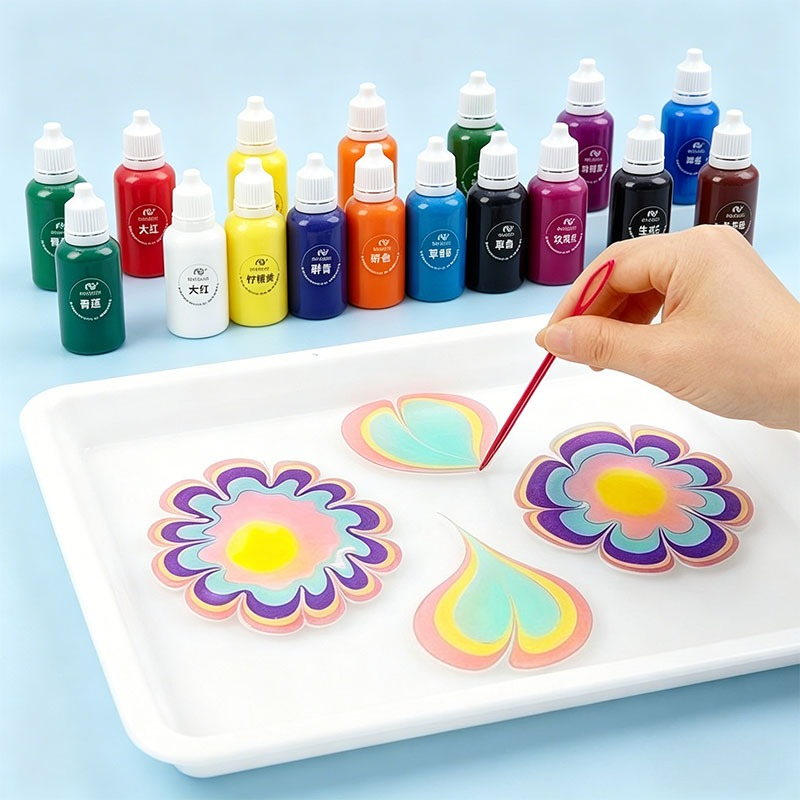 マティス6/12色水マーブリングアートセット、フローティング - Model Kit Acrylic Paint のレビューと価格