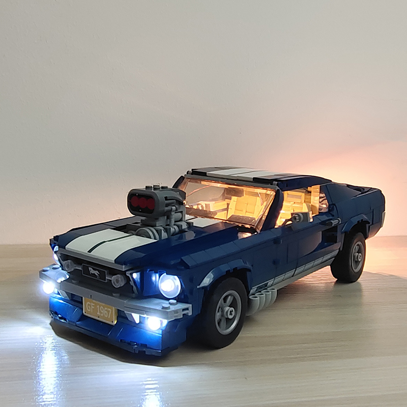 10265対応 21047 フォードマスタング用 LEDライ - Model Kit Mustang のレビューと価格