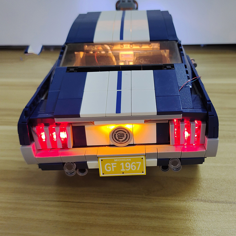 10265対応 21047 フォードマスタング用 LEDライ - Model Kit Mustang のレビューと価格