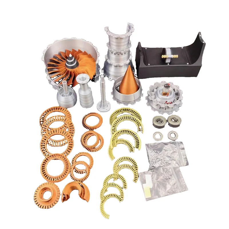 ターボファンエンジン航空モデルアセンブリキット、電気充電、速 - Model Kit Jet Engine のレビューと価格