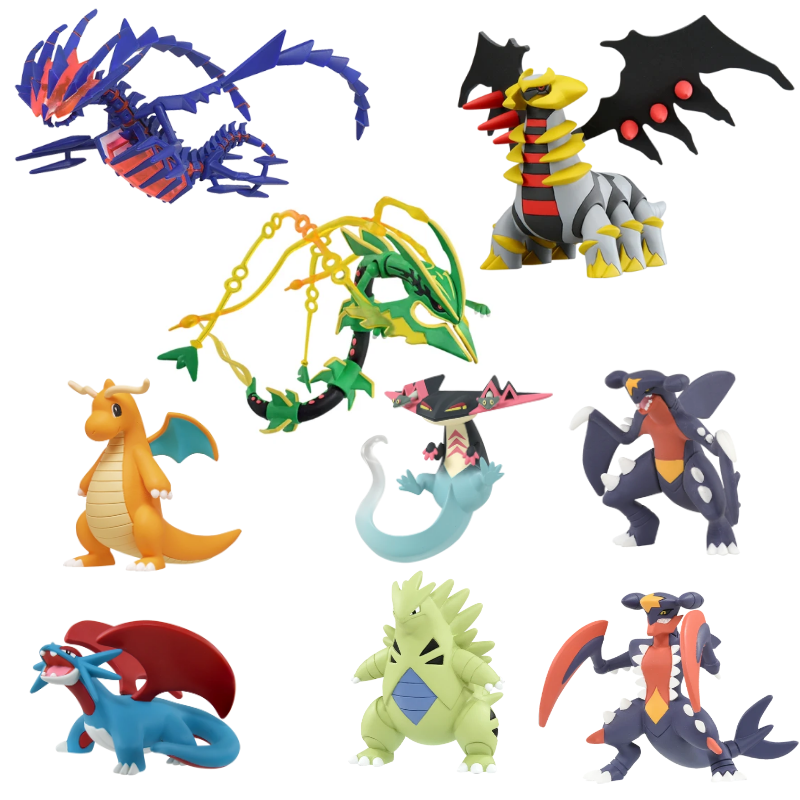 オリジナルタカラトミードラゴンタイプポケモンフィギュアドラガ - Model Kit Rayquaza のレビューと価格