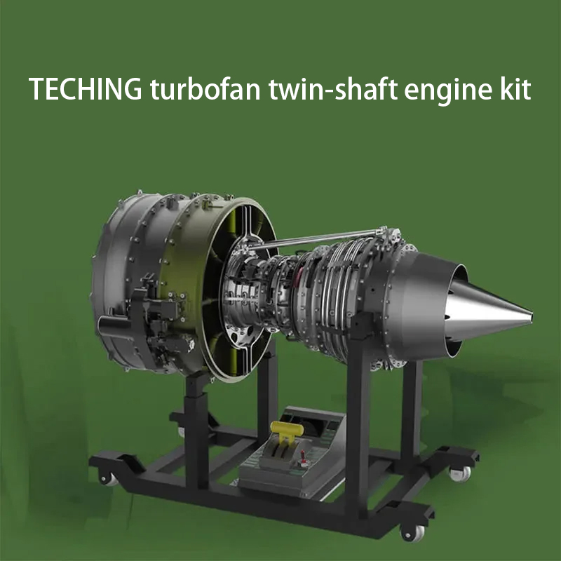 TECHING 1000+ 部品ターボファンツインシャフトエ - Model Kit Jet Engine のレビューと価格
