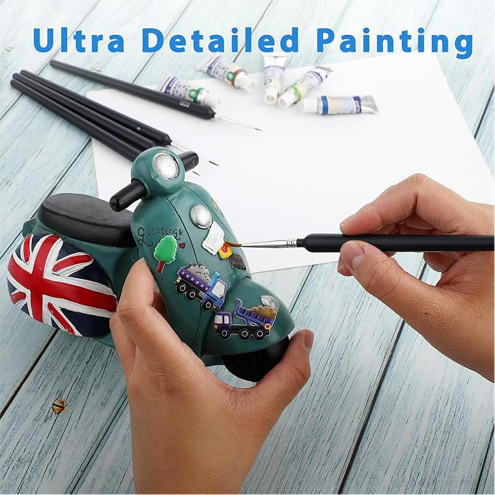 5/11本ペイントブラシセット、アーティスト用ファインディテ - Model Kit Acrylic Paint のレビューと価格