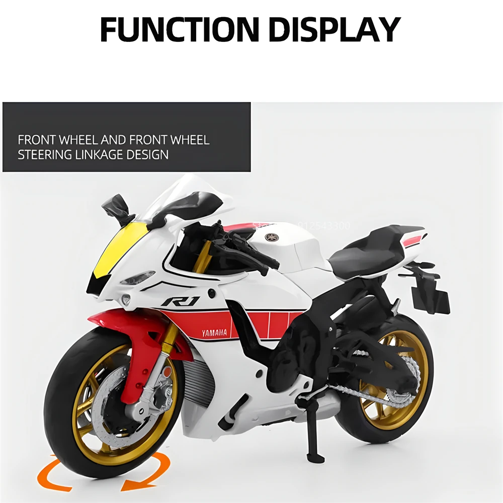 ヤマハ-合金モーターサイクルおもちゃモデル,ダイキャスト,シ - Model Kit Yamaha のレビューと価格