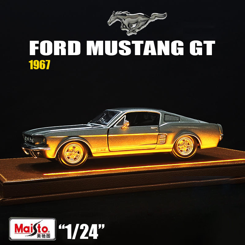 Maisto 1:24 1967 フォード マスタング GT - Model Kit Mustang のレビューと価格