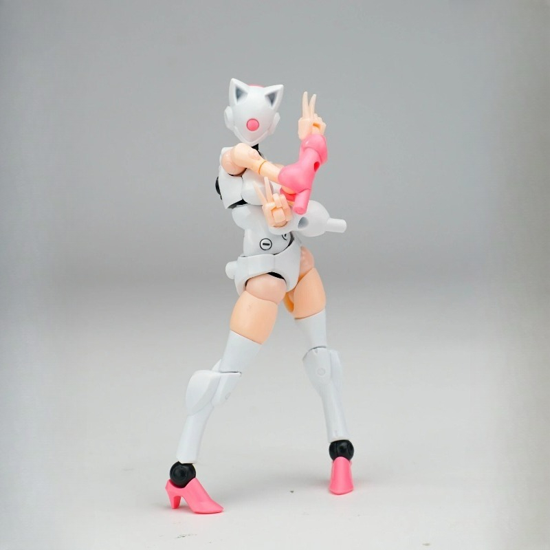 シェイク・メインランド XENODASH 猫娘メカボディ 1 - Model Kit Mecha Girl のレビューと価格