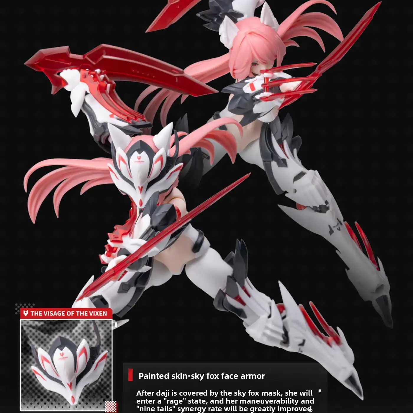 SO.SKILL イースタンモデル 1/12 九尾の狐 ダジ - Model Kit Mecha Girl のレビューと価格