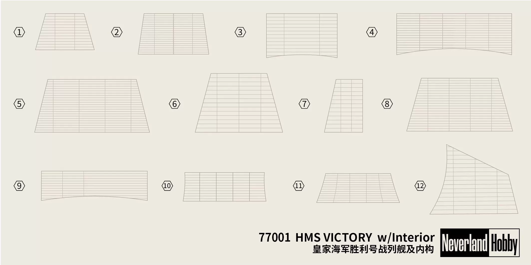 1/700 HMSビクトリー 内部装備付き「エリートバージョ - Model Kit Hms Victory のレビューと価格