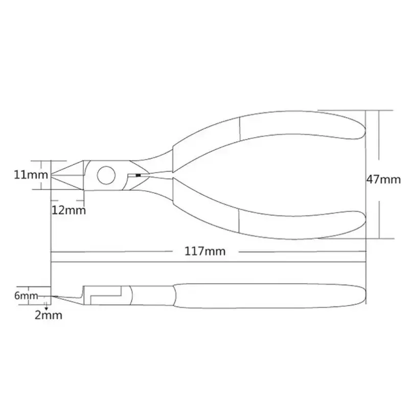 炭素鋼精密シャープカッタープライヤーパズルモデル組み立て切断 - Model Kit Clipper のレビューと価格