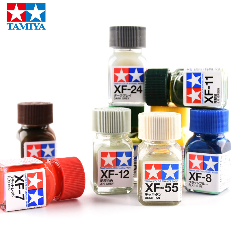 タミヤエナメルペイント,フラットカラー,XF25-XF71, - Tamiya Model Paint Set のレビューと価格